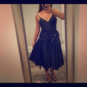 BCBG black evening dress